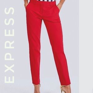 Express |  Mid-Rise Ankle Slimming Dress Pant  10R
